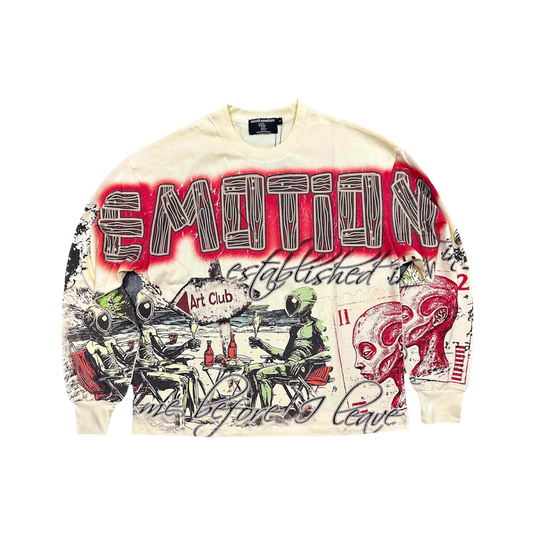 Cream ‘Art Club’ Long Sleeve